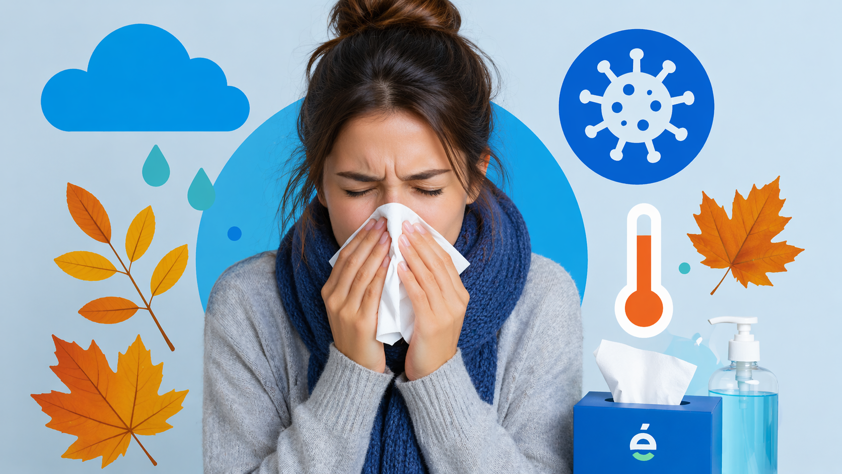 ¿POR QUÉ NOS ENFERMAMOS MÁS EN OTOÑO? 